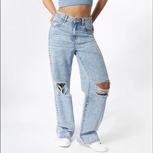 Urban planet, refuge denim, wide leg, size 13